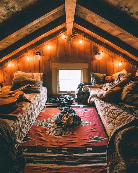 cozy cabinfor winter