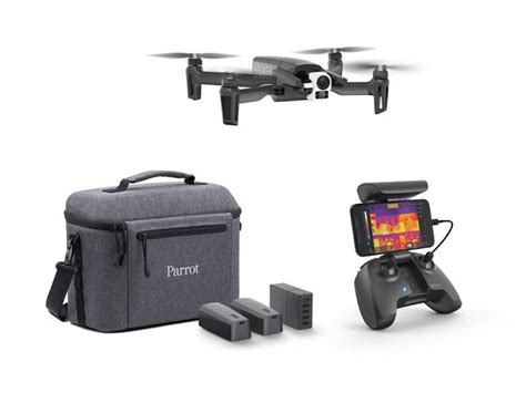parrot unveils thermal imaging drone anafi thermal camera thermique