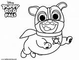 Bingo Rolly Coloring Pages Dog Super Puppy Printable Kids Adults Color sketch template