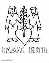 Ruth Naomi Coloring Pages Boaz Bible Kids Color Printable School Sunday Preschool Print Getcolorings Obed Revisited Crafts Activities Visit Getdrawings sketch template