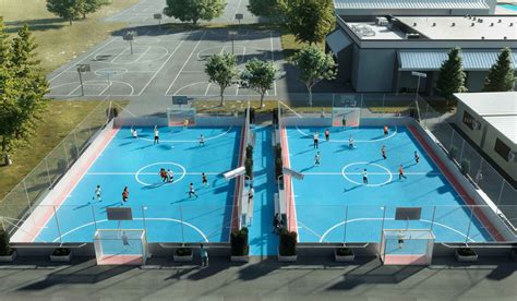 futsal courts urban soccer park