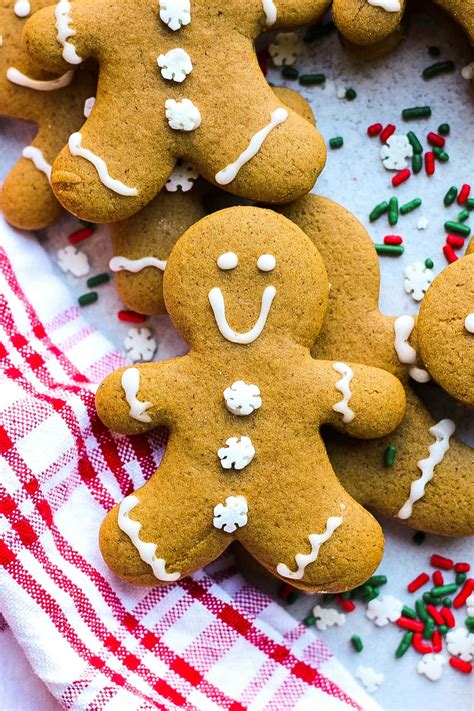 gingerbread men cookie recipe soft chewy