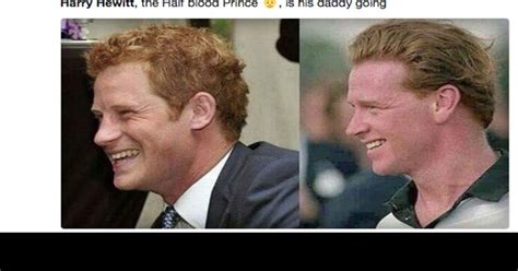 prince harrys real dad james hewitt conspiracy theory rages  eve  royal wedding daily