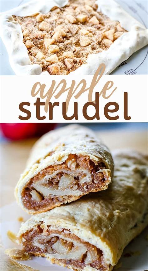 Easy Homemade Apple Strudel Recipe Strudel Recipes Apple Strudel