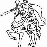 Jousting Clipartmag Clipart Coloring sketch template