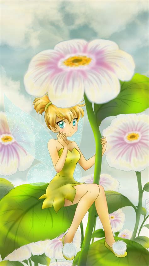 tinker bell anime style we all know she is not that
