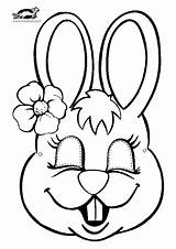 Krokotak Mask Print Easter Masque Rabbit Kids Coloring Carnaval Templates Lapin Coloriage Printable Bunny Printables Pages Masks Imprimer Animaux Crafts sketch template