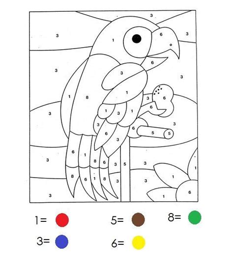 jeu de coloriage numerote chiffres  mer  mykinglistcom fall preschool activities