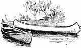 Canoe Clip Clipart Template sketch template