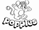 Popples Coloring Pages Netflix Book Adult Choose Board Template Popple sketch template