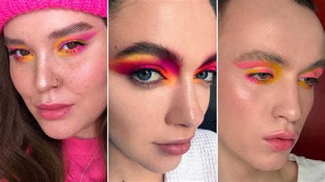 watercolor blocked eye makeup   instagram  allure