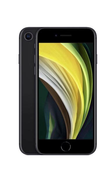 apple iphone se 2nd gen 64gb black boost mobile a2275 cdma