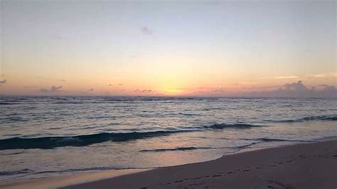sunrise punta cana beach youtube