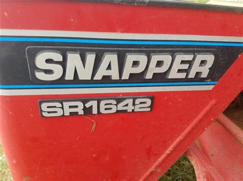 Snapper Sr1642 Riding Lawn Mower 42 Deck Bigiron Auctions