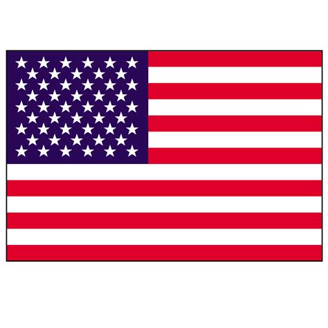 cartoon american flag clipart