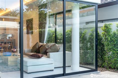 inspirasi desain pintu kaca minimalis  estetis  rumah