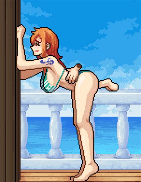 nami one piece one piece animated 1girl sex image view