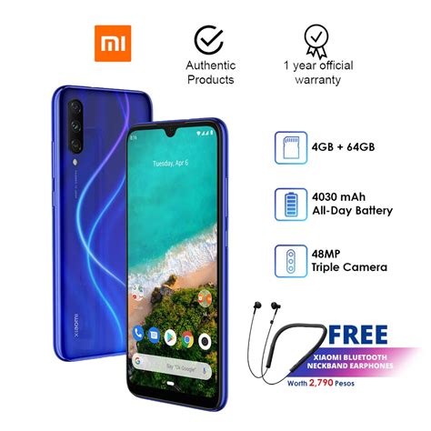 xiaomi mi  dual sim lte android  pie android  official global version shopee philippines