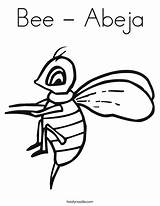 Coloring Bee Abeja Favorites Login Add sketch template