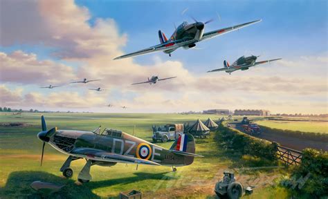 military aircraft royal airforce hawker hurricane hawker world war ii battle  britain
