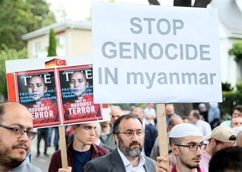 Violence Against Rohingya Muslims Protested In Berlin Anews