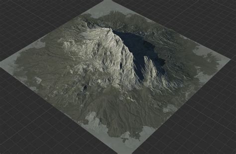 grand mountain height map   motion forge pictures