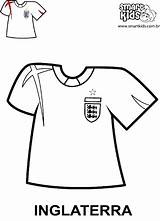 Copa Colorir Imprimir Equipos Selecciones Copas Bandeiras Niñas Inglaterra Pueda Aporta Deseo Smartkids Adversários sketch template