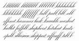 Script Calligraphy Roundhand Copperplate Practice Alphabet Choose Board Caligrafia sketch template