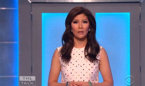 julie chen leaves the talk and fights back tears as she confirms