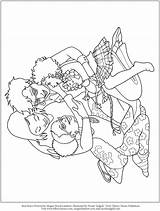 Coloring Pages Sisters Pretend Real Enjoy These sketch template