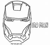 Iron Man Mask Coloring Pages Print Superheroes Face Sketch Superhero Drawing Getcolorings Printable Getdrawings Kids Color Paintingvalley Colorings sketch template
