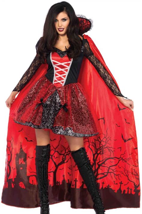 Leg Avenue 2 Piece Vampire Temptress Costume 85582 Sexy Lingerie