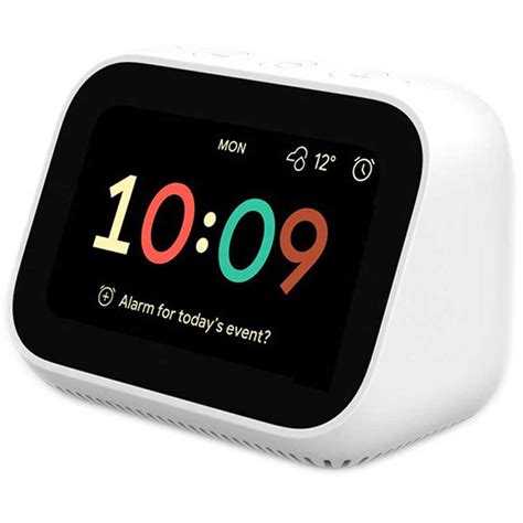 xiaomi mi smart alarm clock white techinn
