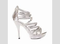 High Heels Cheap Womens Shoes Party wedding shoes Alexia Silver 02 silver high heels