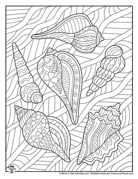 summer adult coloring pages woo jr kids activities childrens