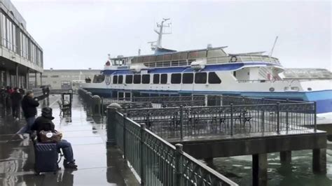 coast guard investigates ferry boat hitting dock  san francisco