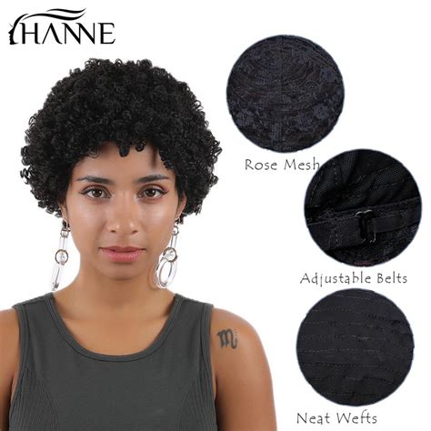 buy hanne hair afro kinky curly wig short afro wigs