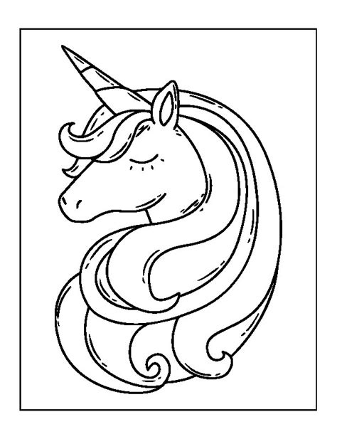 unicorn coloring  activity book etsy