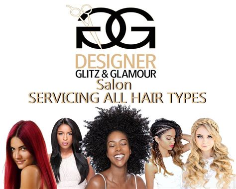 full hair service designer glitz glamour salon texas