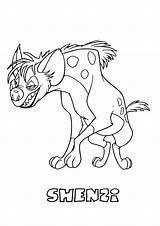 Lion King Coloring Pages Getcolorings Color Printable Shenzi Print sketch template