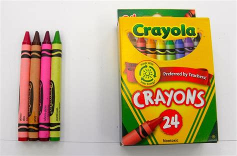 count box  crayons crayon crayola box