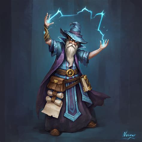 artstation character concept  wizard