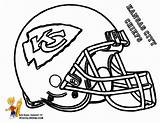 Coloring Nfl Helmet Football Pages Printable Boys Print sketch template