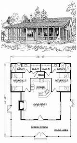 Plans Bunkhouse House Plan Cabin Floor Construction Bunk Gable Roof Ranch Cottage Small Tiny Honduras 2x6 Visit Western Sq 1033 sketch template