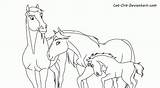 Spirit Cimarron Stallion Ingenuity sketch template