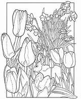 Coloring Spring Adult Pages Printable Cute Adults Coloriage Printemps Colouring Color Sheets Flowers Seasonal Older Students Therapy Adulte Print Getdrawings sketch template