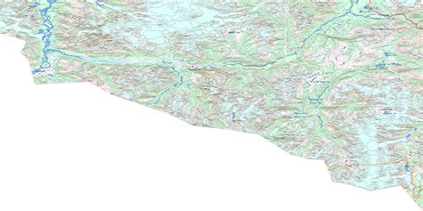 iskut river topo map free online nts 104b bc