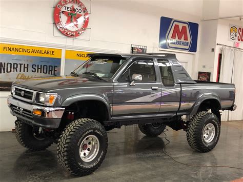 charcoal gray toyota pickup   miles   classic cars  sale