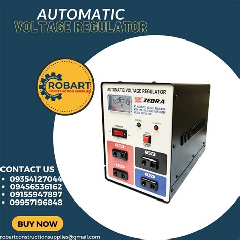automatic voltage regulator commercial industrial construction