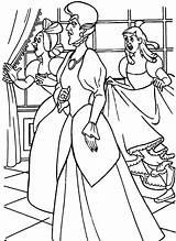Aschenputtel Disney Disneymalvorlagen Sisters Cendrillon Ausmalbilder Mother sketch template